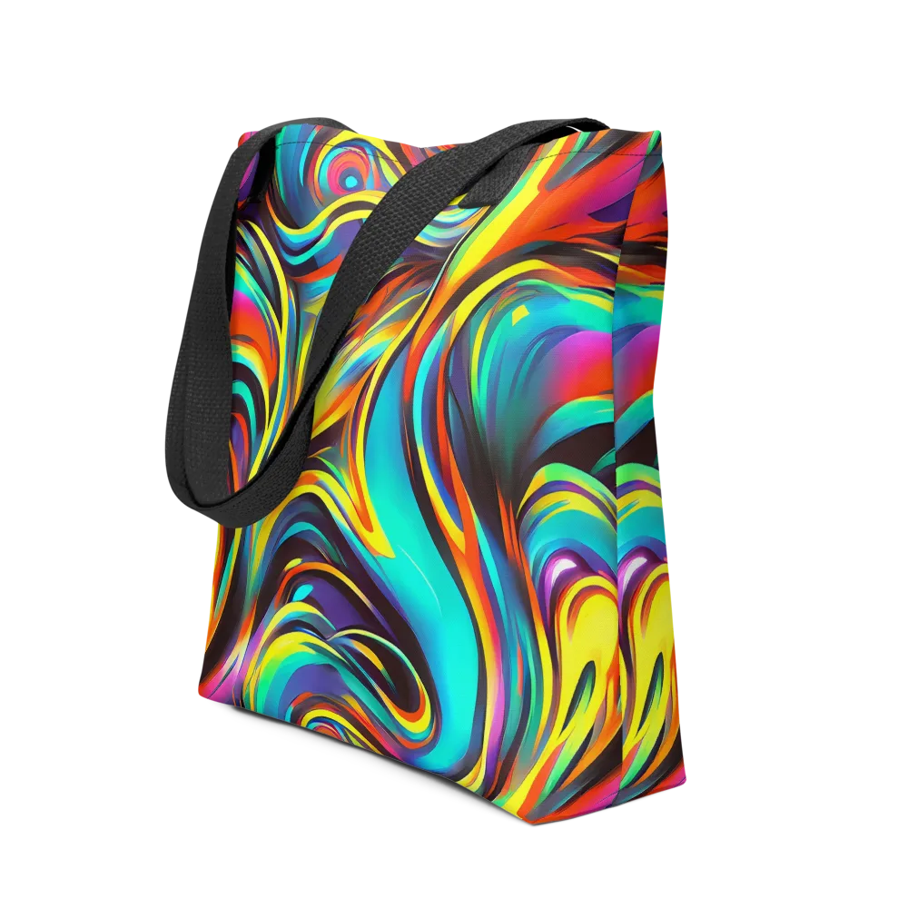 Cyber Surge on Tote Bag — Front