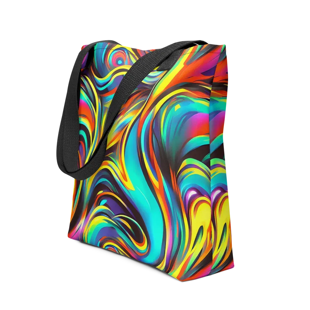 Cyber Surge on Tote Bag — Front