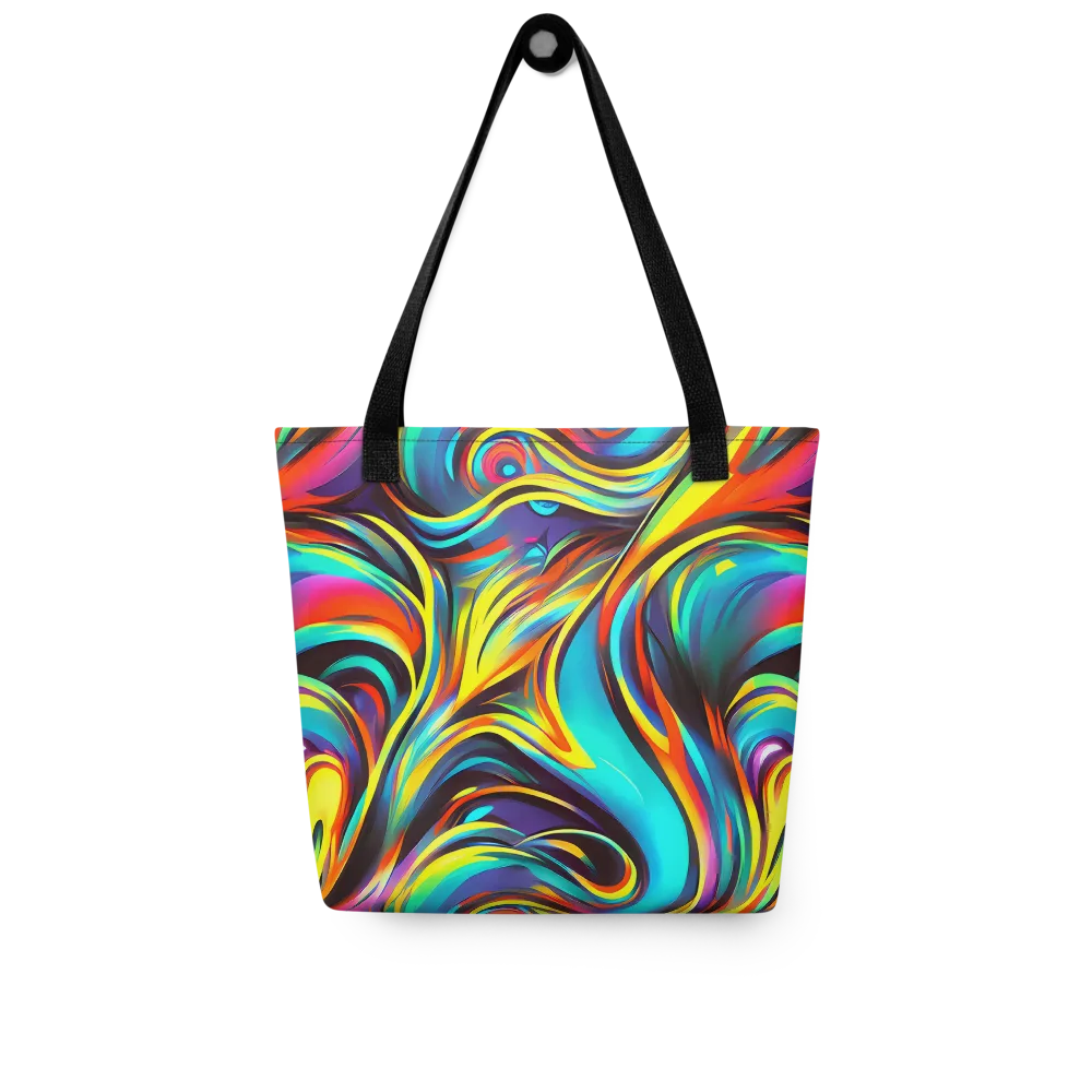 Cyber Surge on Tote Bag — Front