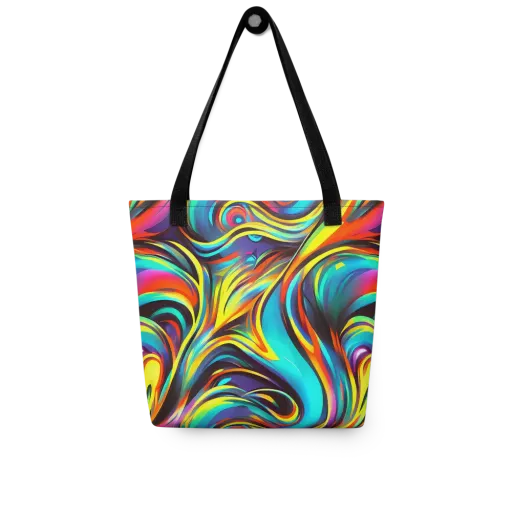 Cyber Surge on a Tote Bag