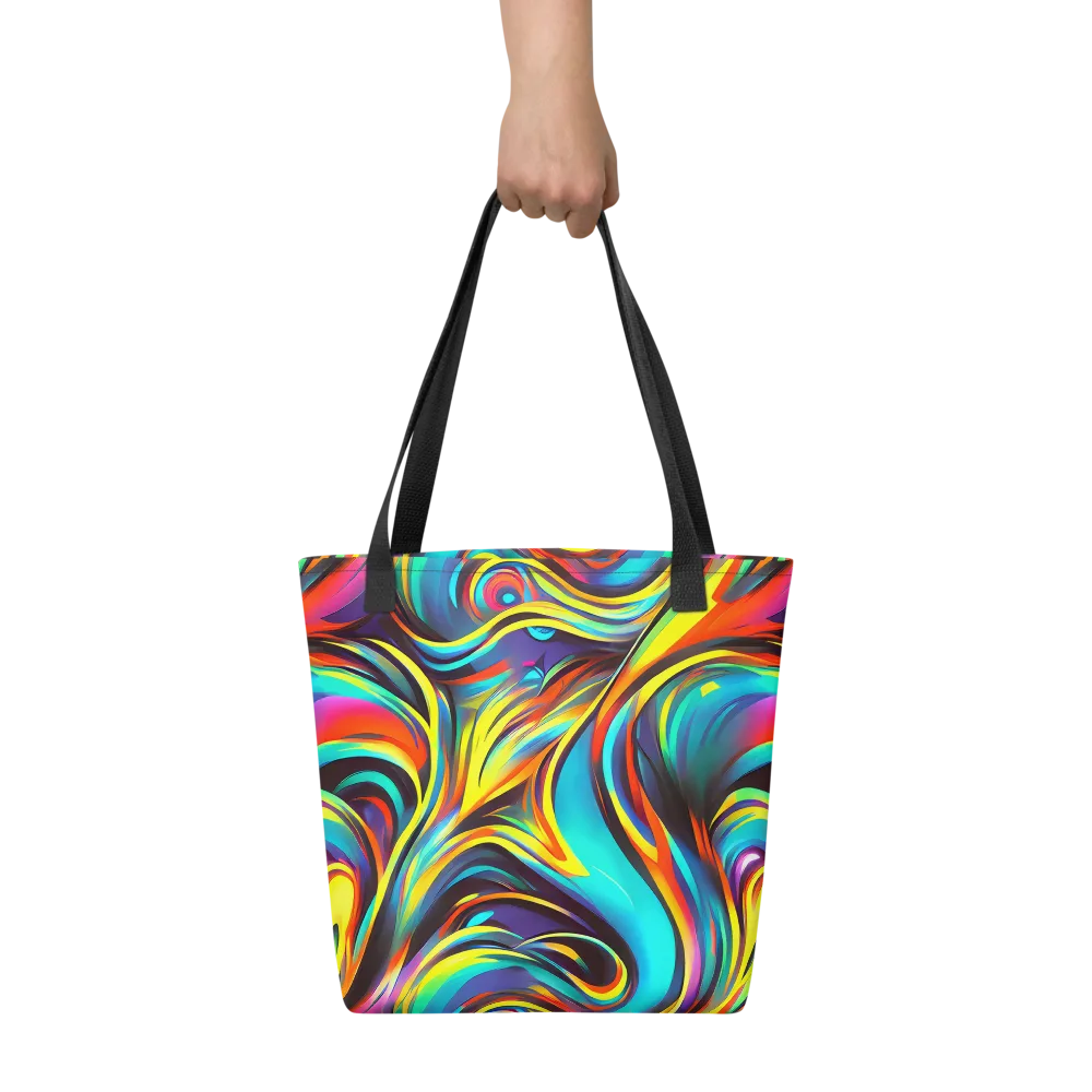 Cyber Surge on Tote Bag — Front