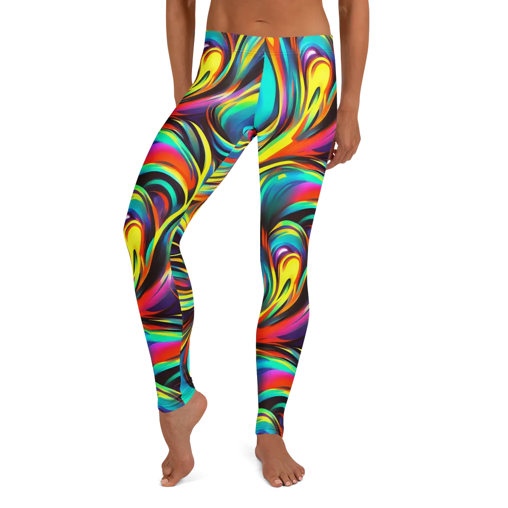 Cyber Surge on Leggings — Front