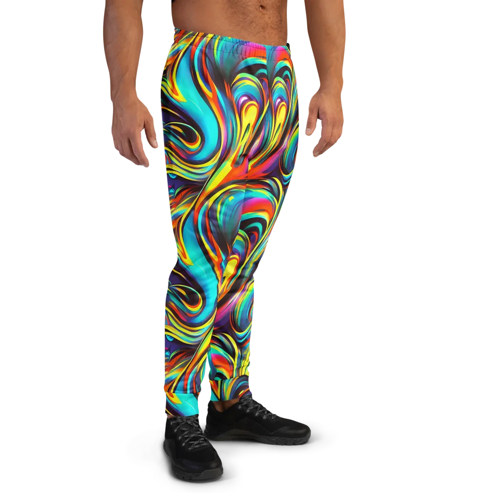 Cyber Surge on Men's Joggers — Right