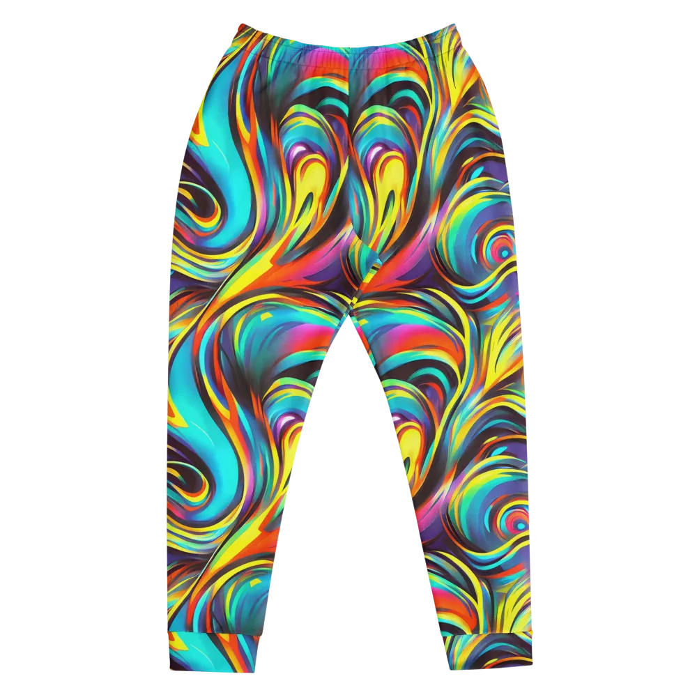 Cyber Surge on Men's Joggers — Front