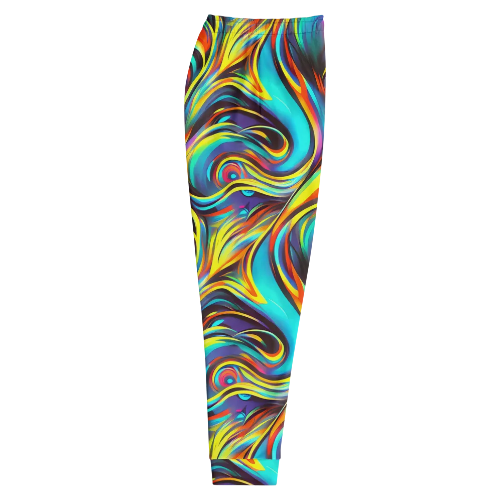 Cyber Surge on Men's Joggers — Right