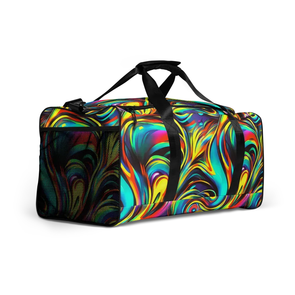 Cyber Surge on Duffle Bag — Right Front
