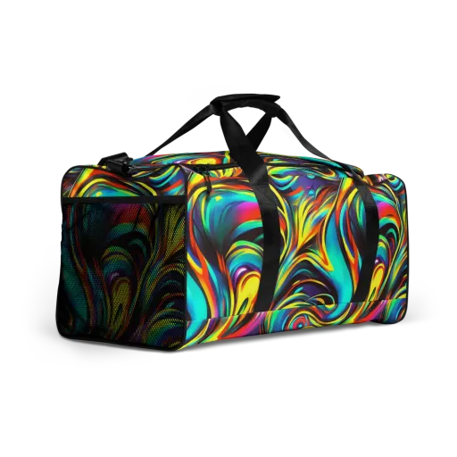 Cyber Surge on a Duffle Bag