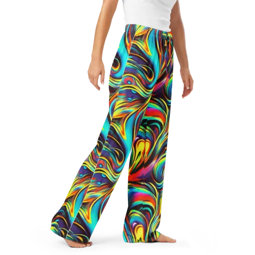 Cyber Surge on a Women's Pajama Pants