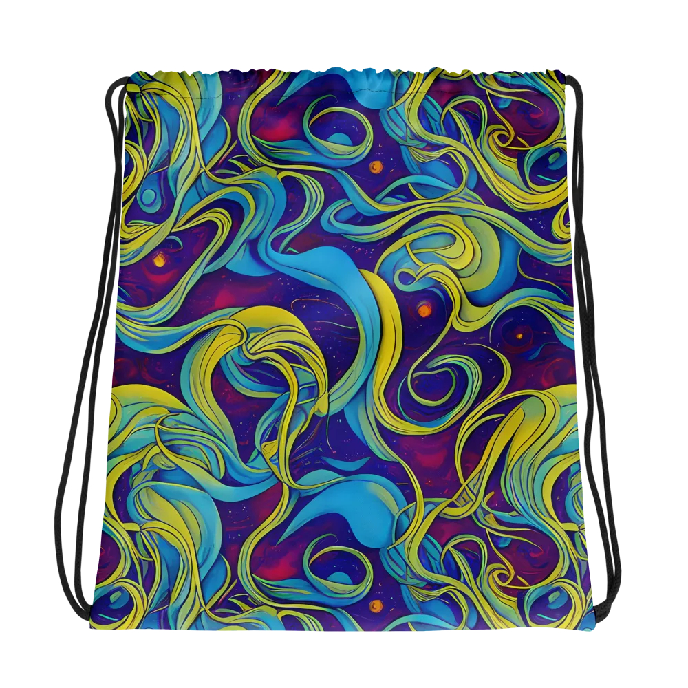 Stellar Swirls on Drawstring Bag — Photo