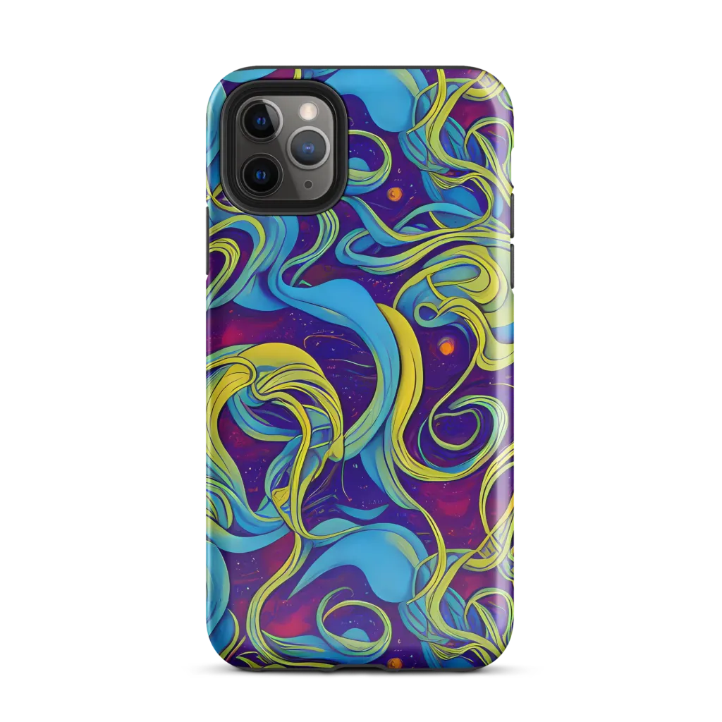 Stellar Swirls on Tough Case for iPhone® — Front
