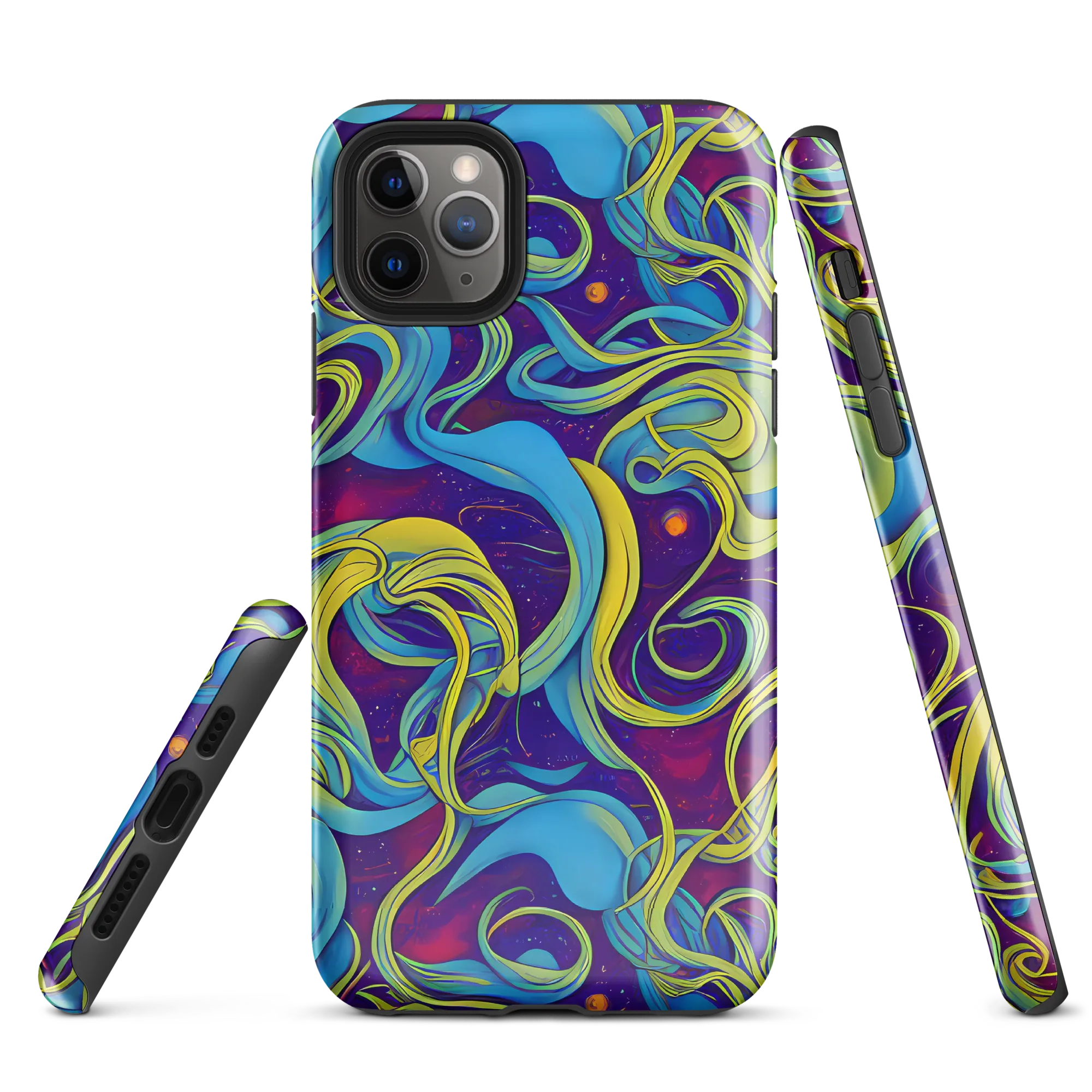 Stellar Swirls on Tough Case for iPhone® — Front