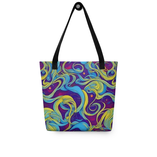 Stellar Swirls on a Tote Bag