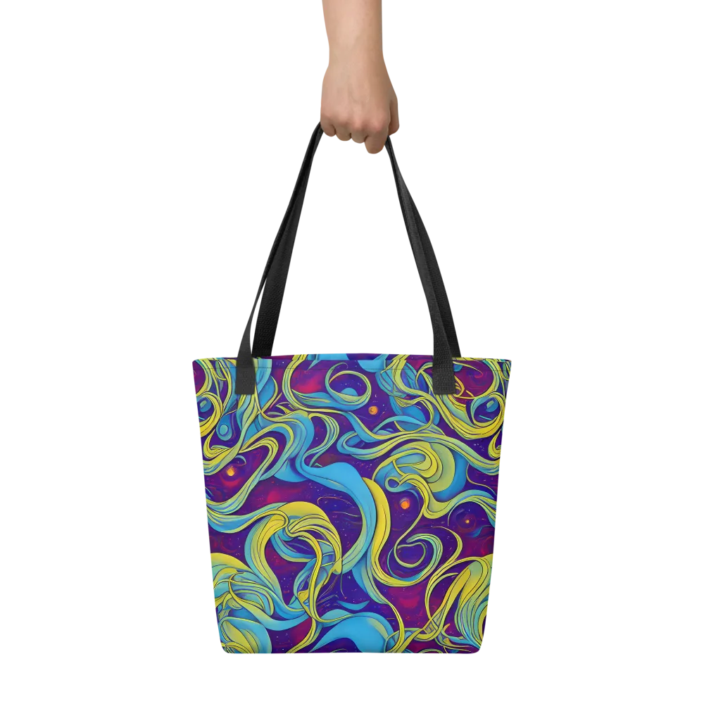 Stellar Swirls on Tote Bag — Front