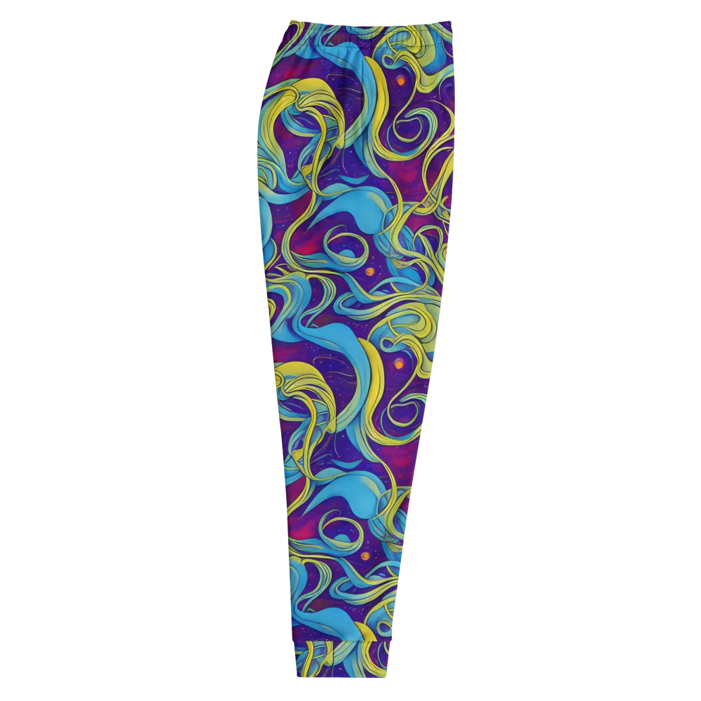 Stellar Swirls on Men's Joggers — Right