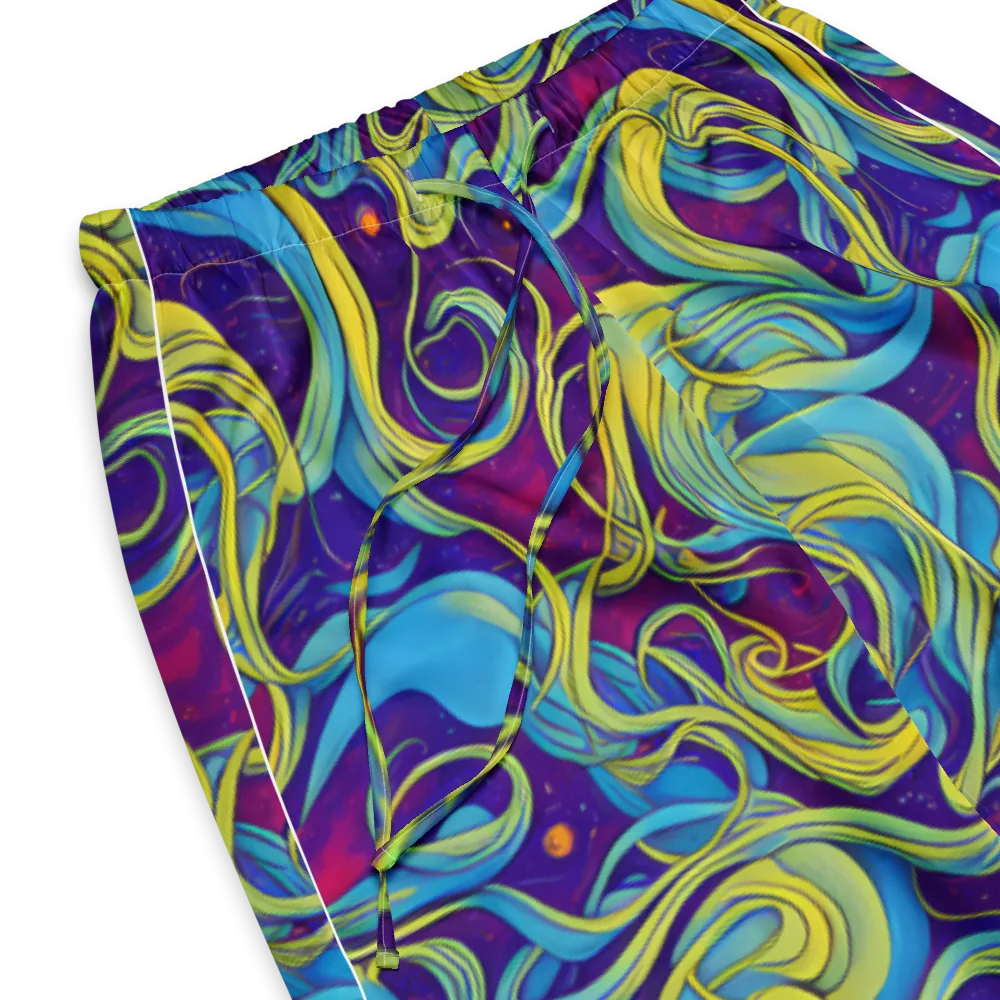 Stellar Swirls on Women's Pajama Pants — Product details