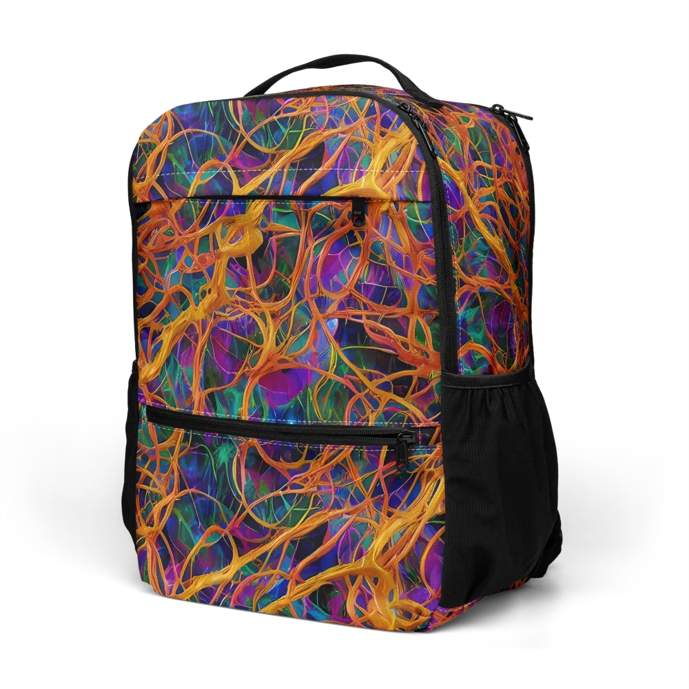Spectral Weave on Utility Backpack — Left Front