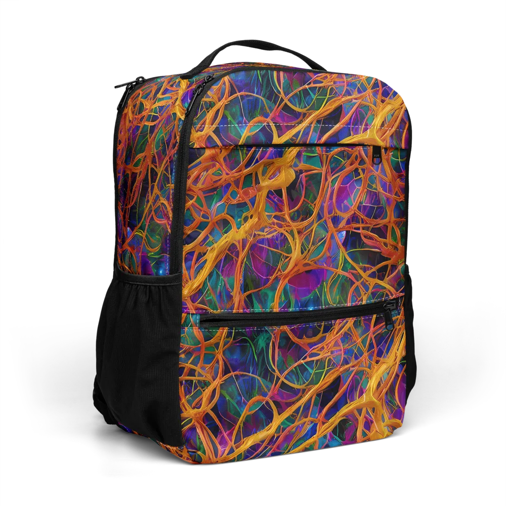 Spectral Weave on Utility Backpack — Right Front