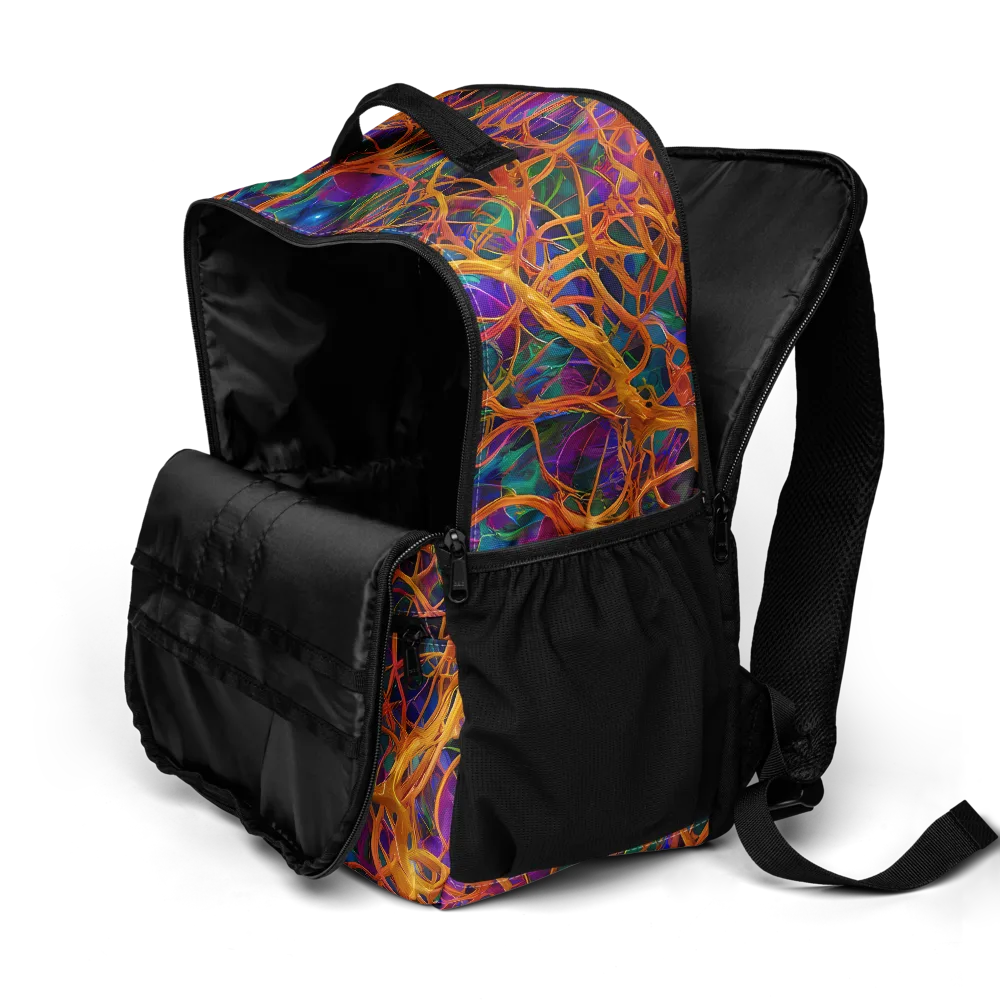 Spectral Weave on Utility Backpack — Product details 2