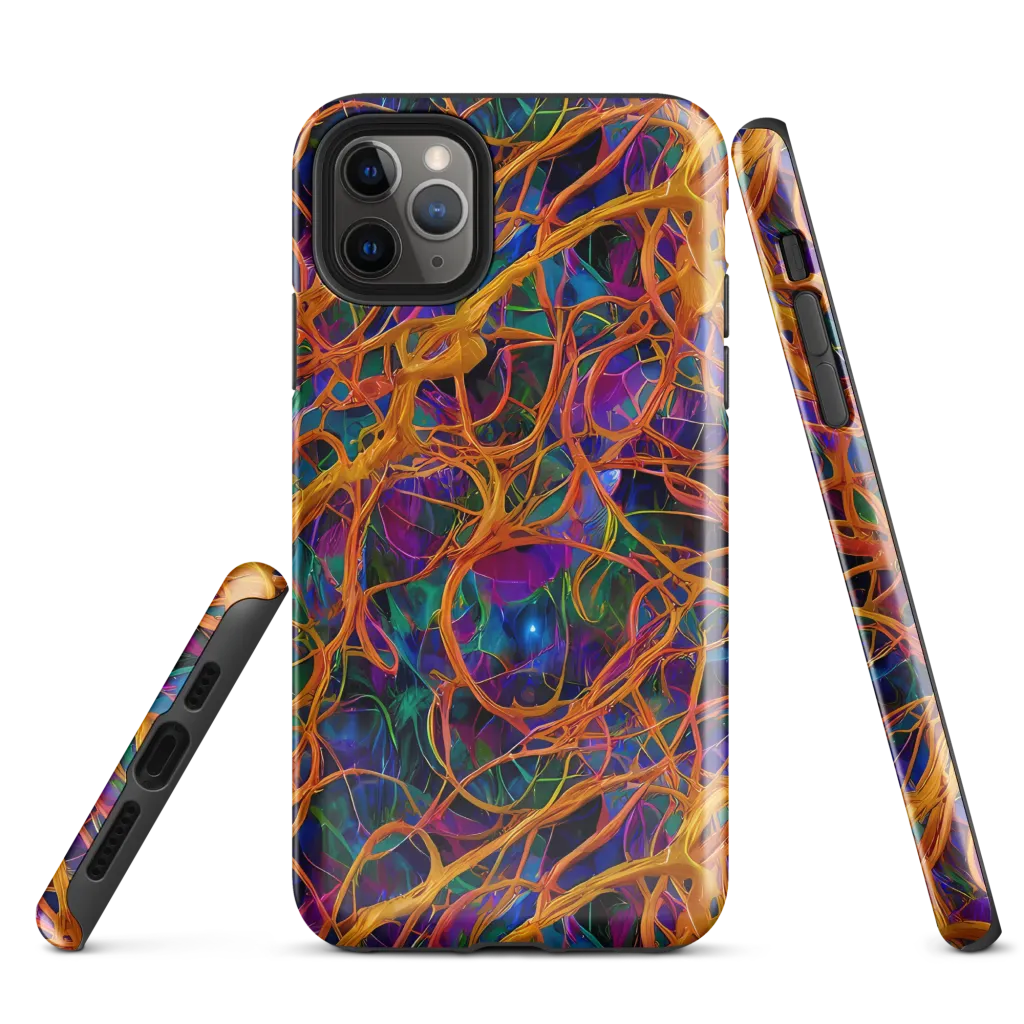 Spectral Weave on Tough Case for iPhone® — Front