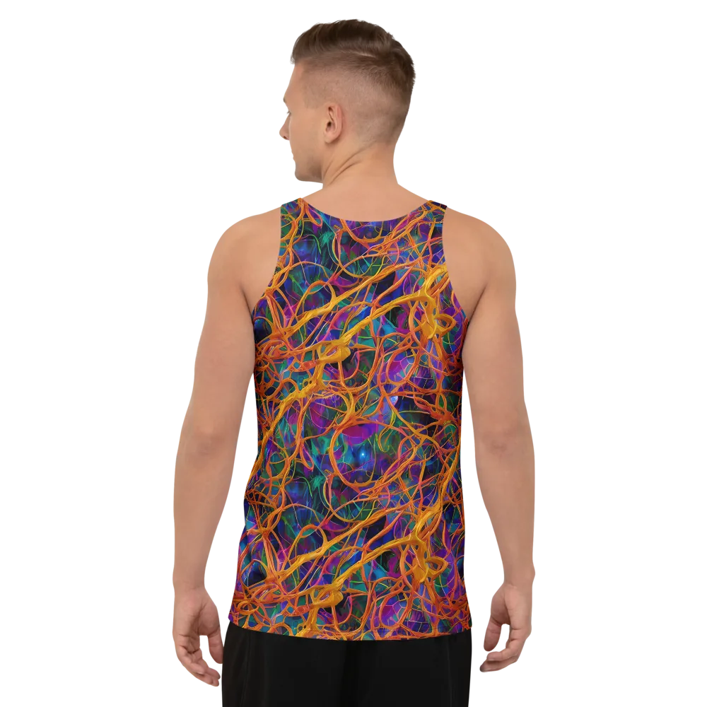 Spectral Weave on Men's Tank Top — Back