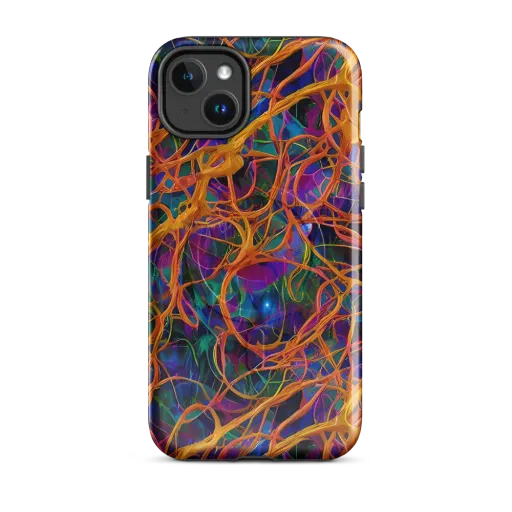 Spectral Weave on a MagSafe Tough Case for iPhone®