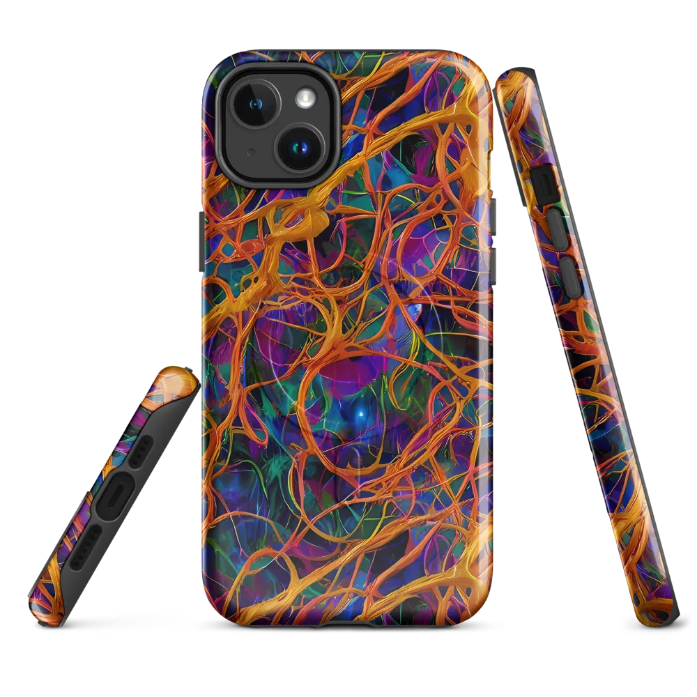 Spectral Weave on MagSafe Tough Case for iPhone® — Front