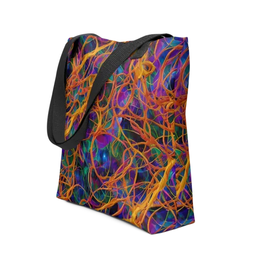 Spectral Weave on a Tote Bag