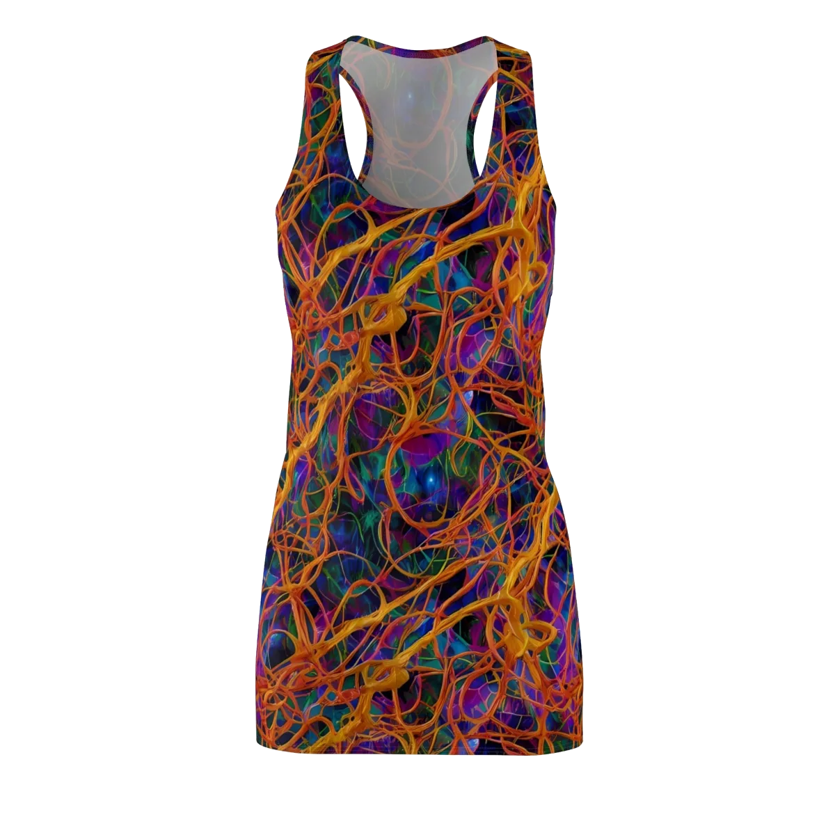Spectral Weave on Racerback Dress — Front