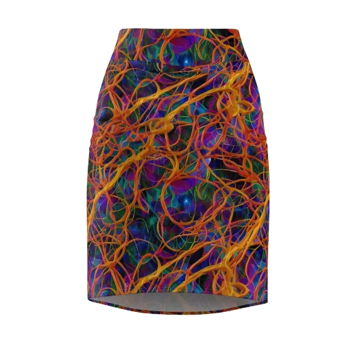 Spectral Weave on a Pencil Skirt