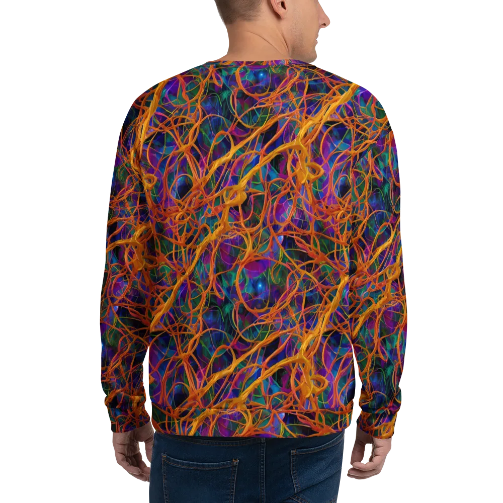 Spectral Weave on Sweatshirt — Back