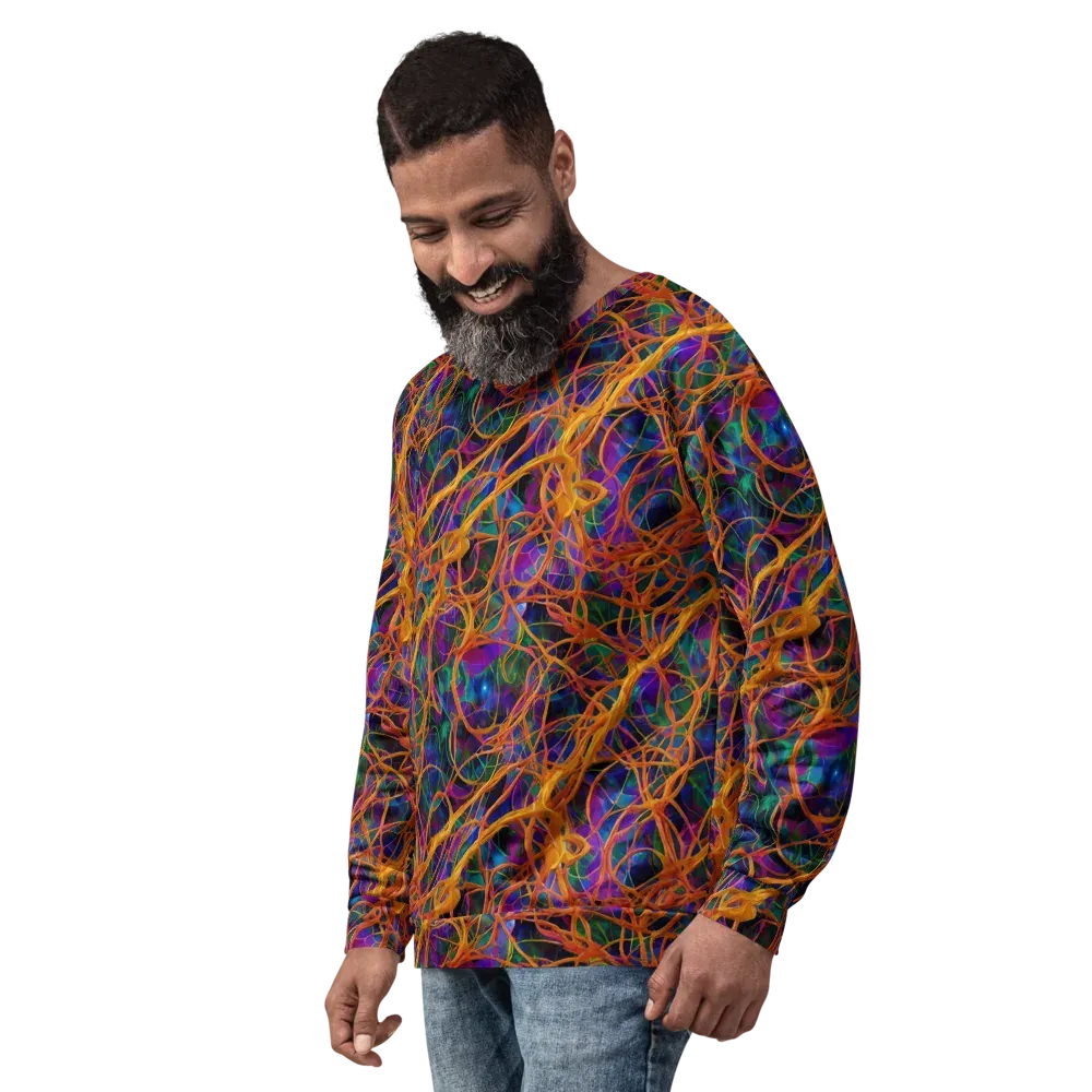 Spectral Weave on Sweatshirt — Left Front
