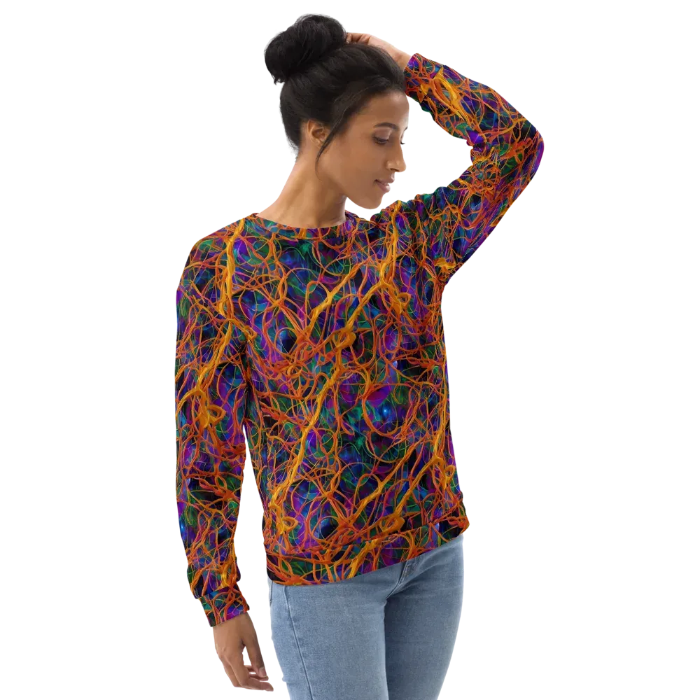 Spectral Weave on Sweatshirt — Right Front