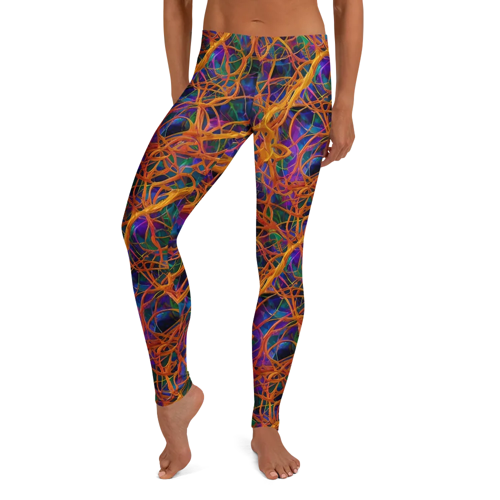Spectral Weave on Leggings — Front