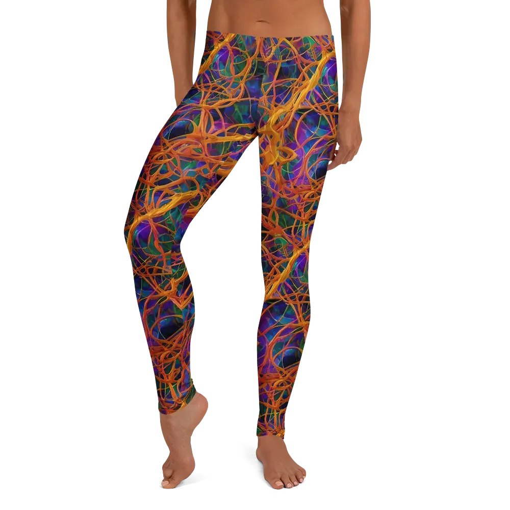 Spectral Weave on Leggings — Front