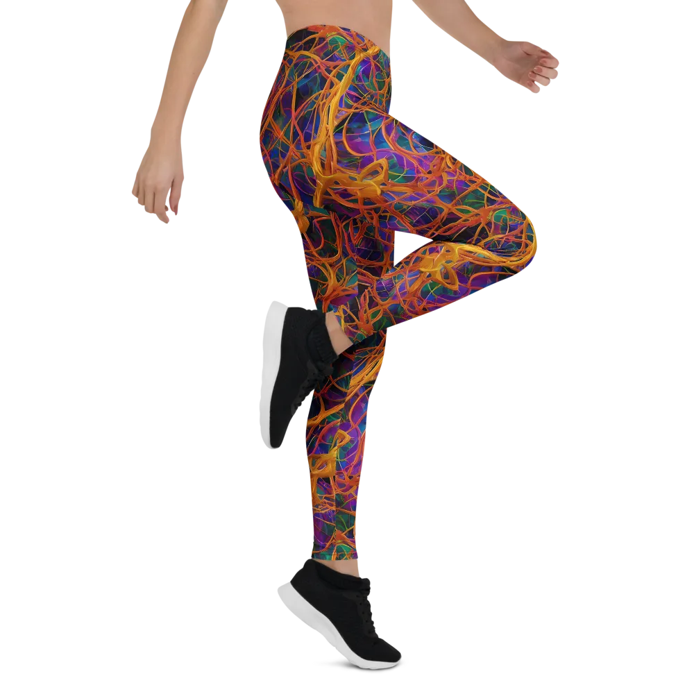 Spectral Weave on Leggings — Right