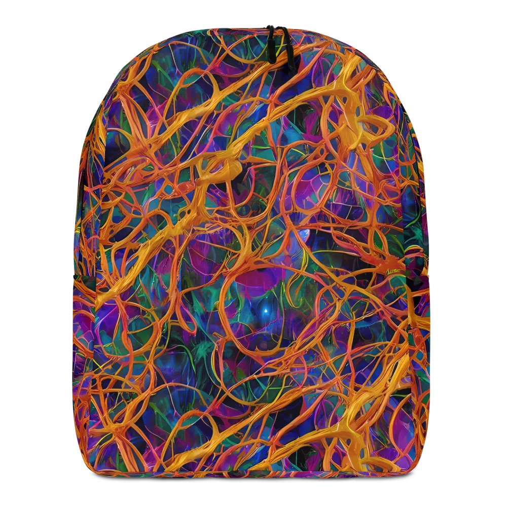 Spectral Weave on Minimalist Backpack — Front
