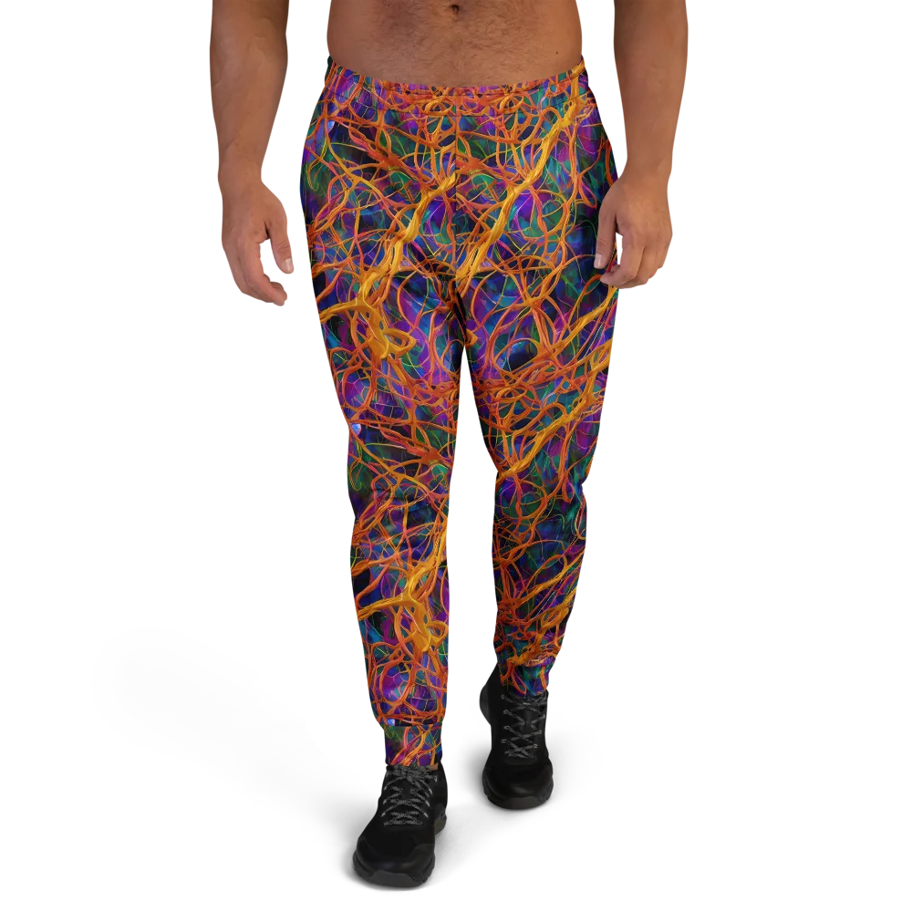 Spectral Weave on Men's Joggers — Front
