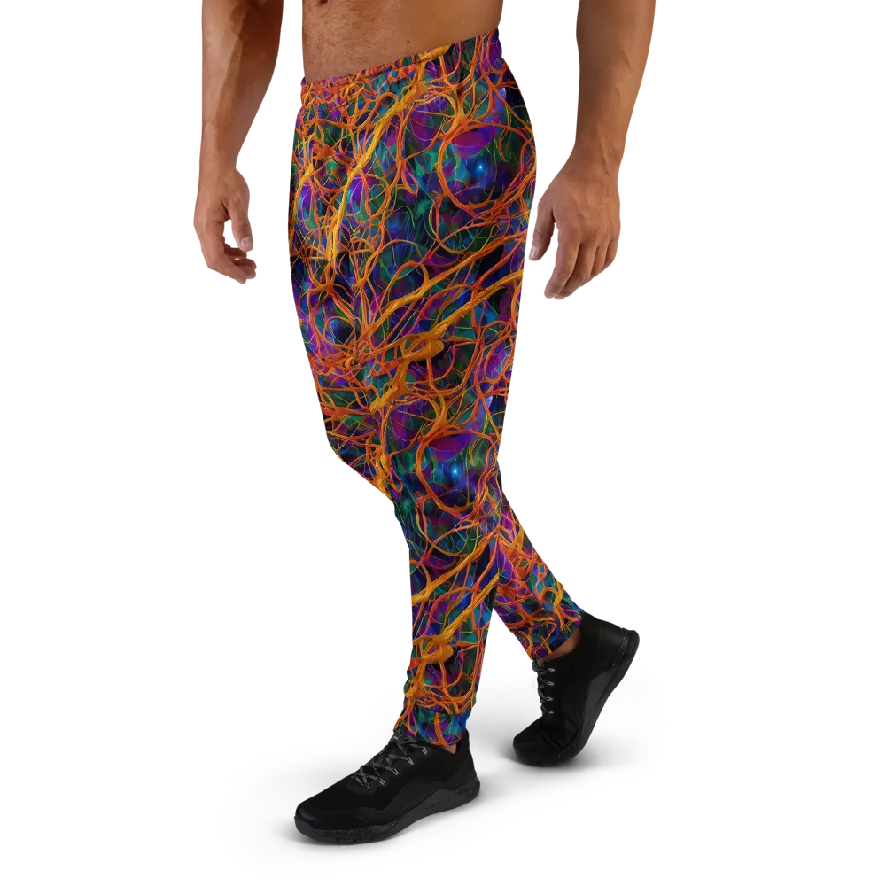 Spectral Weave on Men's Joggers — Left