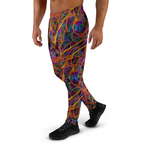 Spectral Weave on a Men's Joggers