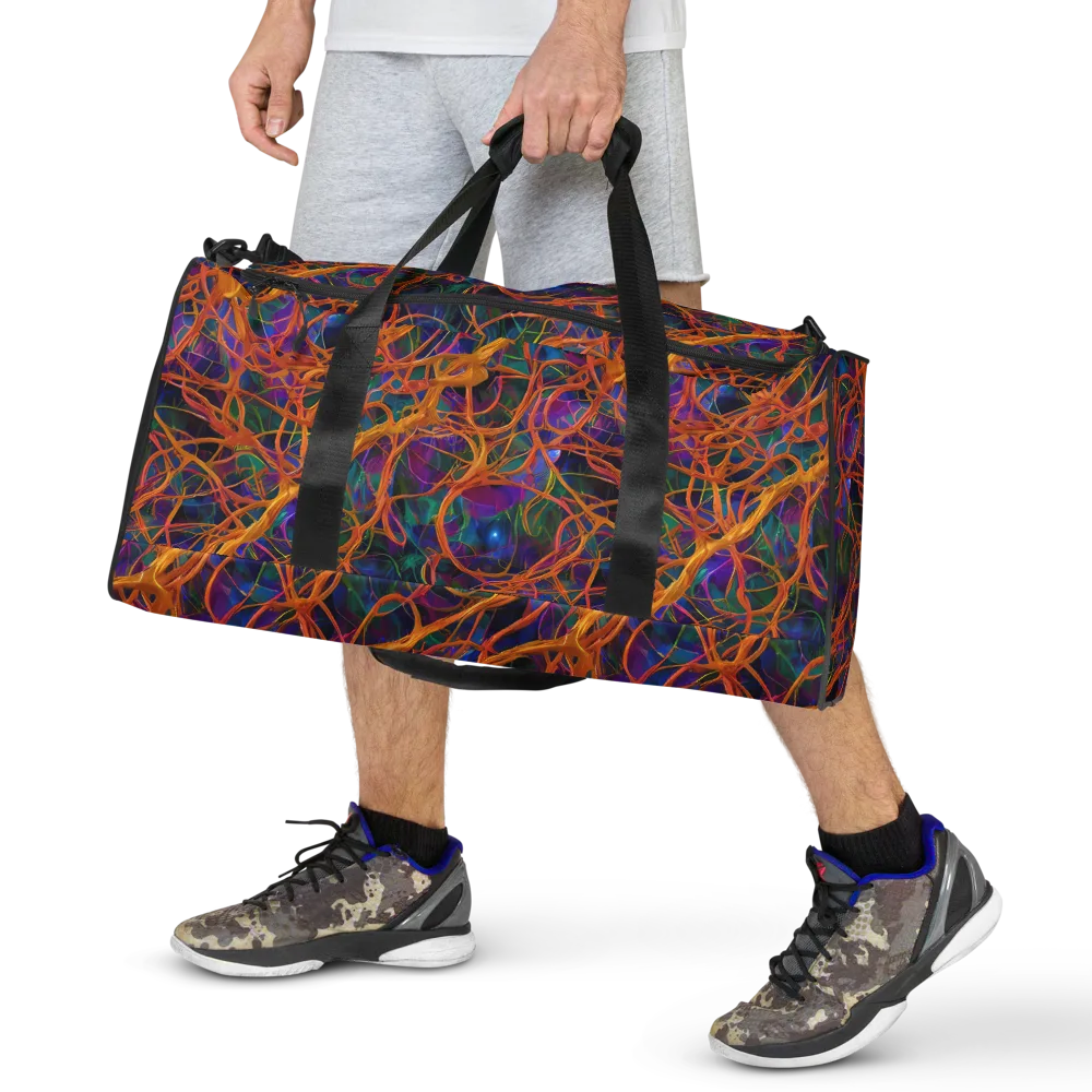 Spectral Weave on Duffle Bag — Front