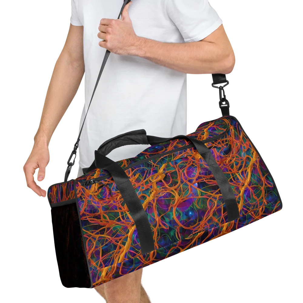 Spectral Weave on Duffle Bag — Right Front