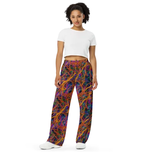 Spectral Weave on a Wide-Leg Pants