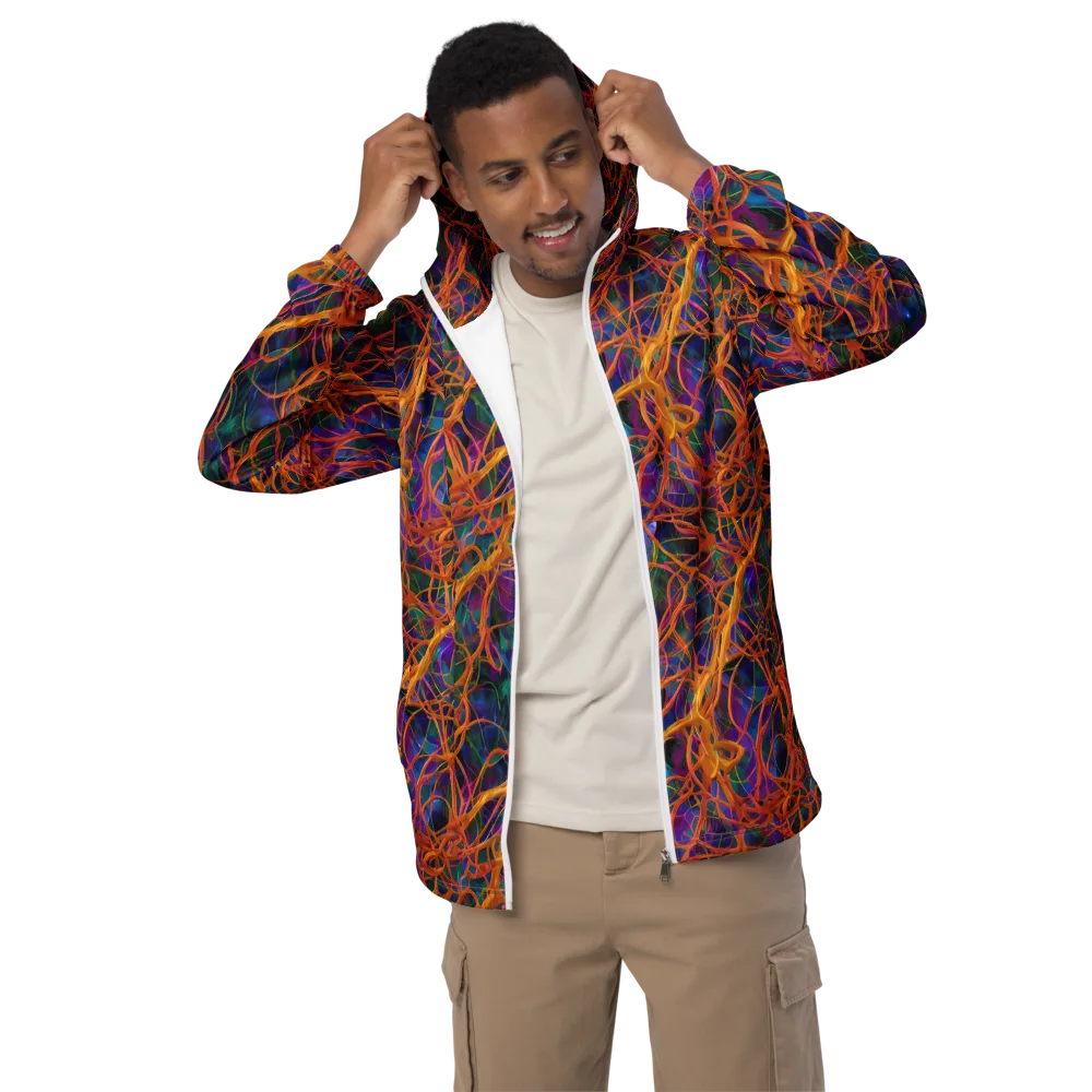 Spectral Weave on Men's Windbreaker — Front
