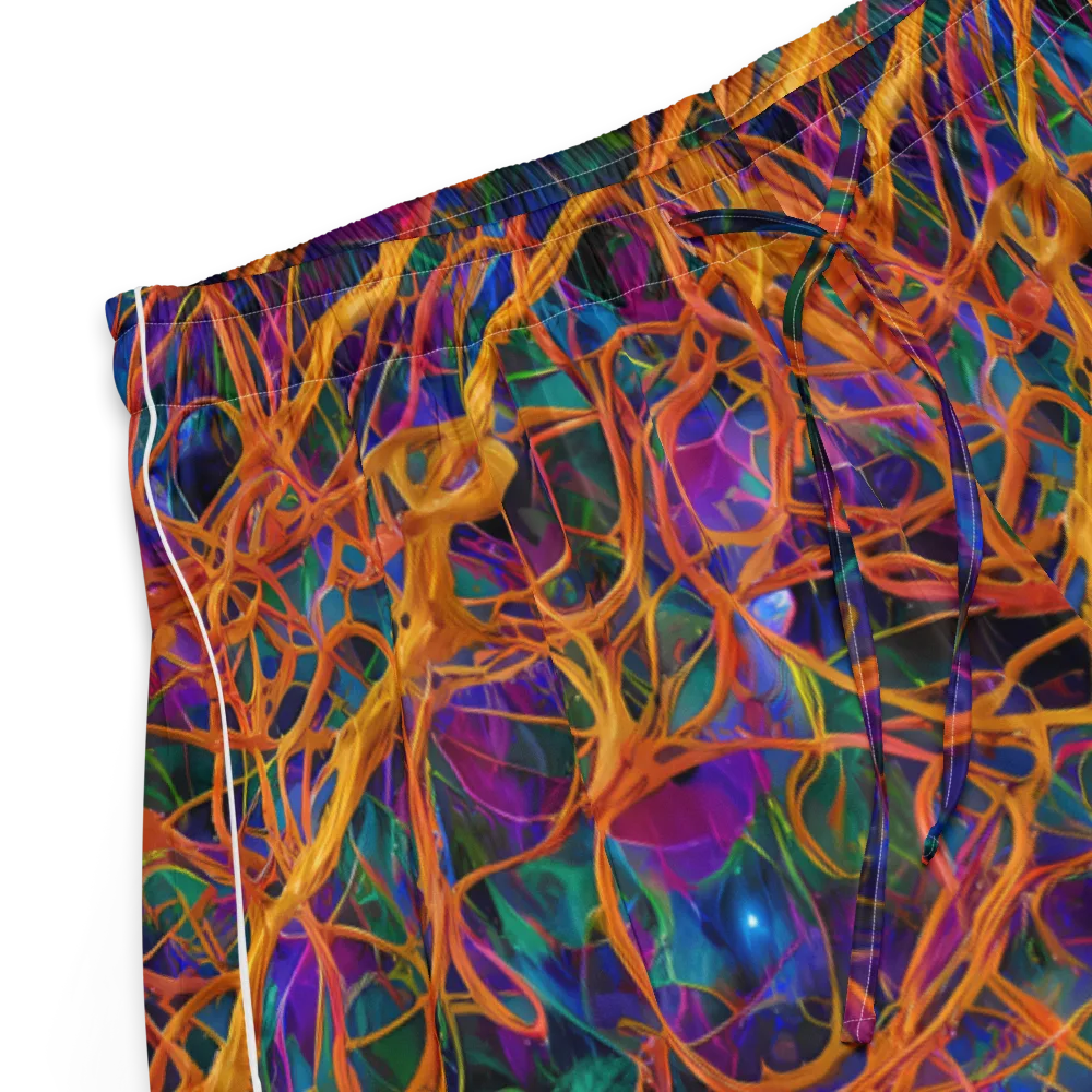 Spectral Weave on Women's Pajama Shorts — Product details