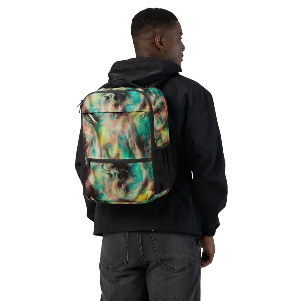 Enchanted Fusion on Utility Backpack — Back