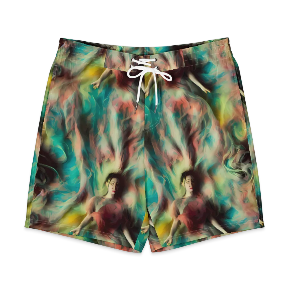 Enchanted Fusion on Men's Board Shorts — Front