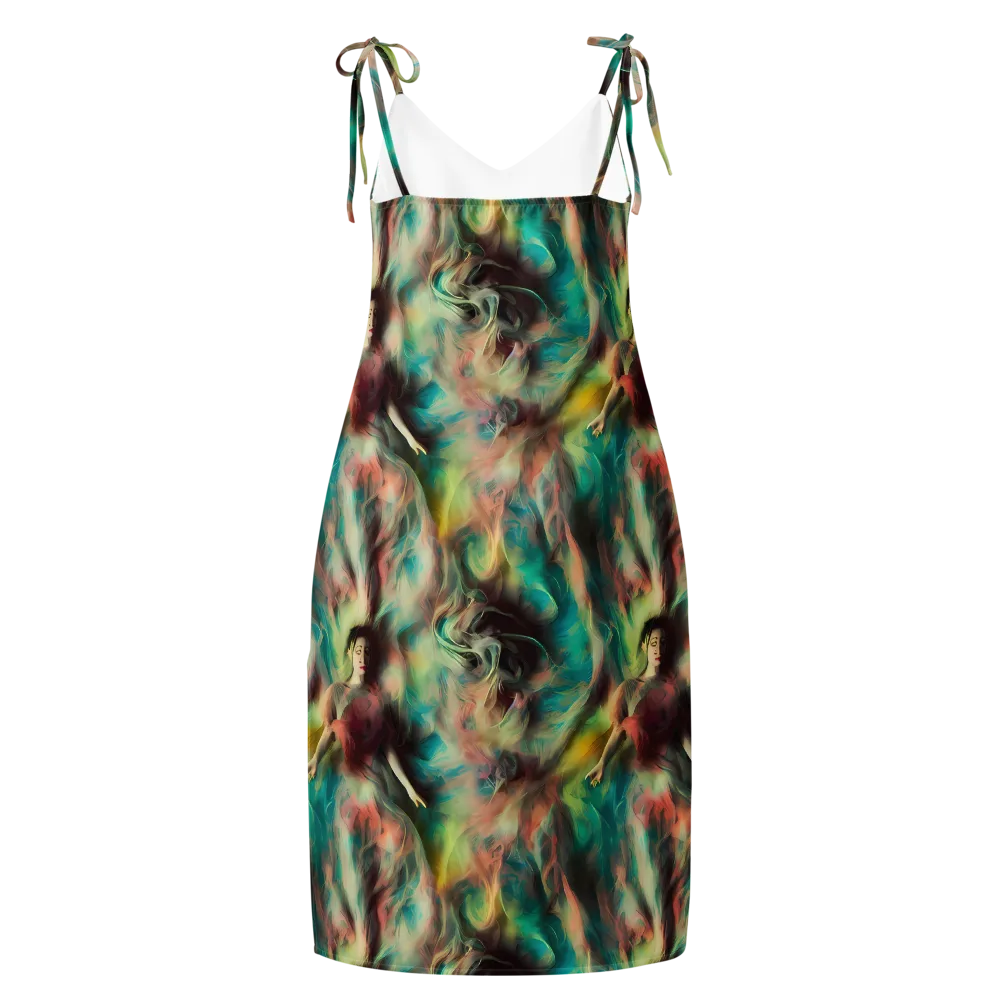 Enchanted Fusion on Slip Dress — Back