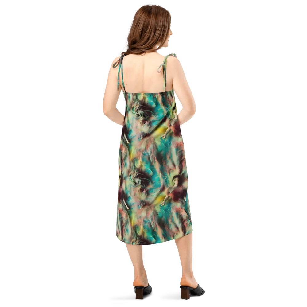 Enchanted Fusion on Slip Dress — Back