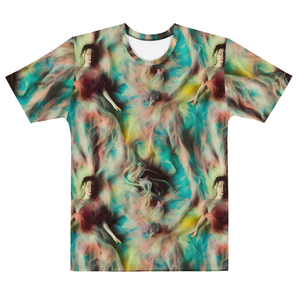Enchanted Fusion on Men's Cotton Crew Neck T-Shirt — Front