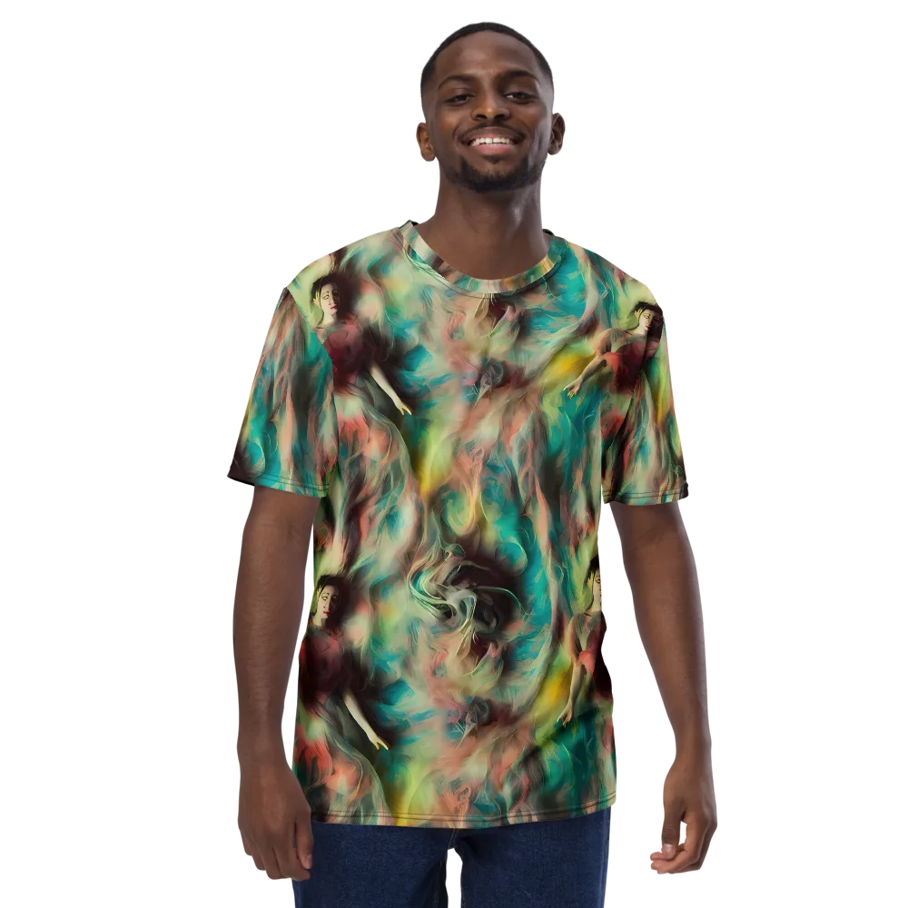 Enchanted Fusion on Men's Crew Neck T-Shirt — Front